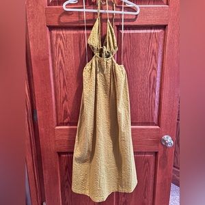 Madewell - Green Cut Out Dress - Medium - NWT